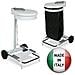 Carrello Reggisacco Pattumiera Con Ruote Bianco Italy - Foto miniatura 1