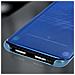 Custodia A Libro Clear View Specchio Per Samsung Galaxy S8 - Blu - Foto miniatura 11