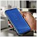Custodia A Libro Clear View Specchio Per Samsung Galaxy S8 - Blu - Foto miniatura 15