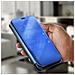 Custodia A Libro Clear View Specchio Per Samsung Galaxy S8 - Blu - Foto miniatura 20