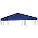 Copertura Superiore Per Gazebo 310 G / m² 3x3 M Blu - Foto miniatura 1