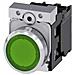 Pulsante Luminoso Verde Piatto 22mm A Led 24v 3su11520ab401ba0 - Foto miniatura 1