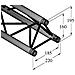 Decolock Dq3-200 3-way Cross Beam - Foto miniatura 3