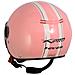 Casco Jet Scooter Moto Quad Omologato Ece 22 05 Visiera Rosa Xs - Foto miniatura 3