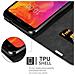 Custodia Compatibile Con Lg Q7a In Bruno Caffè - Coperchio Protettiva Con Chiusura Magnetica, Funzione Stand E Tasca Per Le Carte - Foto miniatura 4