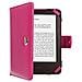 Case Cover Foglio Di Cuoio Pu Kindle Rosa Con Catenaccio Magnetico Fatta Per Amazon Kindle Ereader E Kindle Paperwhite Con Schermo Da 6 Pollici Stile Del Libro - Foto miniatura 1
