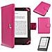 Case Cover Foglio Di Cuoio Pu Kindle Rosa Con Catenaccio Magnetico Fatta Per Amazon Kindle Ereader E Kindle Paperwhite Con Schermo Da 6 Pollici Stile Del Libro - Foto miniatura 3