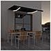 Tenda da Sole Retrattile Manuale con LED 350x250 cm Antracite - Foto miniatura 6