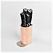 Mr-1422 Set Coltelli Cucina 8 Pezzi, Ceppo Coltelli In Legno, Lame Acciaio Inox, Forbici - Foto miniatura 5