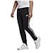 Pantalone Da Uomo Essentials French Terry Tapered Cuff 3-stripes Nero Taglia S Codice Gk8831 - Foto miniatura 1