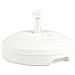 Base Ombrellone Riempibile con Sabbia / Acqua 20L Bianca Plastica - Foto miniatura 1