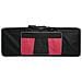 Borsa Per Tastiera Taglia Xl, Nera Con Tasca Laterale Rossa, Poliestere - Foto miniatura 2