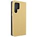 Custodia In Tessuto Per Galaxy S22 Ultra Porta-carte Collezione Sensitive Oro - Foto miniatura 3