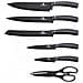 Bh-2600 Set Di Coltelli In Acciaio Inossidabile Da 7 Pezzi Con Supporto - Foto miniatura 4
