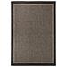 Tappeto Da Esterni A Tessitura Piatta 160x230 Cm Marrone Scuro - Foto miniatura 1