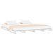 Letto a Pallet Bianco 120x190 cm Small Double Legno di Pino - Foto miniatura 3