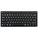 Tastiera Bluetooth AKB862UK  (Layout Inglese) Colore Nero - Foto miniatura 2