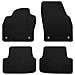Set Tappeti Su Misura In Moquette - Compatibile Per Audi A1 Sportback (11/18>) - Seat Arona (11/17>) - Seat Ibiza 5p (06/17>) - Volkswagen Polo 5p (10/17>) - Skoda Fabia 5p (09/21>) - Foto miniatura 2