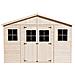Casa Da Giardino In Legno Naturale Con Pavimento Impregnato H246x418x420 Cm / 16 M²- Timbela M330+m330g - Foto miniatura 2