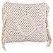 Set Di 2 Cuscini Besham Cotone 45 X 45 Cm Beige Chiaro Trama Geometrica - Foto miniatura 5