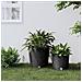 Fioriera Con Interno Rimovibile Antracite 35 / 37,5 L Pp Rattan - Foto miniatura 1