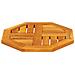 Piano Per Tavolo 40x40x2 Cm Ottagonale Legno Massello Di Acacia - Foto miniatura 3