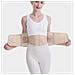 Cintura Sportiva Di Supporto Color Carne Con Compressione Beige M - Foto miniatura 3