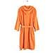 Accappatoio Con Cappuccio Spugnissima Minorca Junior In Cotone Colore Arancio Misura 8-10 Anni - Foto miniatura 2