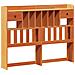 Letto Libreria senza Materasso Marrone Cera 140x200 cm in Pino - Foto miniatura 7