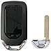 Guscio Chiave Auto Di Ricambio Per Honda Crv Civic Xrv Accord Vezel Fit Jade - Nero - Foto miniatura 2