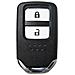 Guscio Chiave Auto Di Ricambio Per Honda Crv Civic Xrv Accord Vezel Fit Jade - Nero - Foto miniatura 1