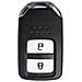 Guscio Chiave Auto Di Ricambio Per Honda Crv Civic Xrv Accord Vezel Fit Jade - Nero - Foto miniatura 3
