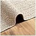 Tappeto ZIZUR Crema 200x200 cm Aspetto Iuta Interni ed Esterni - Foto miniatura 6