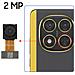 Fotocamera Posteriore Macro Di Ricambio Da 2 Mpx Per Xiaomi Poco X7 - Foto miniatura 2