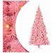 Albero di Natale con 300 LED con supporto Rosa 180 cm PVC - Foto miniatura 1