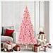 Albero di Natale con 300 LED con supporto Rosa 180 cm PVC - Foto miniatura 2