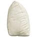 Cuscino per Schiena Crema 45 x 20 x 35 cm Tessuto in Cords - Foto miniatura 7