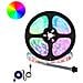 Striscia LED 12 pcs Nero e trasparente 4700 mm Rame e plastica - Foto miniatura 1