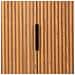 Credenza Con 2 Ante In Legno E Metallo Nero 80x39,5x89 - Foto miniatura 7
