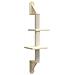 Albero per Gatti con Tiragraffi a Parete Crema 108 cm - Foto miniatura 1