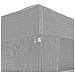 Tenda Party Grigio chiaro 300 x 300 x 255 cm PE e Acciaio - Foto miniatura 4