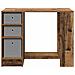 Scrivania Legno vecchio 100 x 40 x 75 cm Legno multistrato - Foto miniatura 6