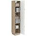 Set di armadi 2 pcs Rovere Sonoma Legno ingegnerizzato - Foto miniatura 2