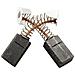 Spazzole di carbone per Ryobi CH485 - 7 x 11 x 18 mm - coppia - Foto miniatura 2