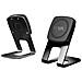 Caricabatterie Wireless A Induzione Per Smartphone Con Funzione Di Supporto In Metallo, Nero - Foto miniatura 9