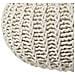 Pouf Poggiapiedi In Tessuto Beige 50 X 35 Cm Conrad Ii - Foto miniatura 31