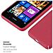 Custodia Compatibile Con Nokia Lumia 925 In Frosty Rosso - Hard Case Coperchio Protettivo In Frosted Look Contro I Graffi E Gli Urti - Foto miniatura 7