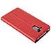 Custodia Compatibile Con Honor 6c In Rosso Mela - Coperchio Protettiva Con Chiusura Magnetica, Funzione Stand E Tasca Per Le Carte - Foto miniatura 2