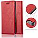 Custodia Compatibile Con Honor 6c In Rosso Mela - Coperchio Protettiva Con Chiusura Magnetica, Funzione Stand E Tasca Per Le Carte - Foto miniatura 5