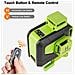 904dg 16 Linee 3d Di Livello 360 ° Laser, 16 Linee Autolivellante Fascio Verde, 4 X 360 ° Livellamento Orizzontale E Verticale, Con Telecomando E La Batteria Agli Ioni Di Litio Per Il Pavimento - Foto miniatura 5